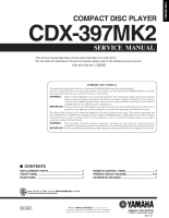 Yamaha CDX-397_Mk2 - Service Manual